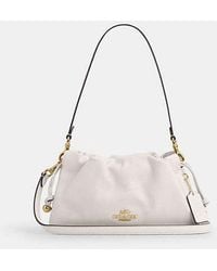 COACH - Borsa A Tracolla Faye Con Ruche - Lyst