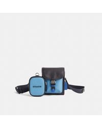COACH - Restored Charter North/south Crossbody With Hybrid Pouch In Colorblock - Lyst