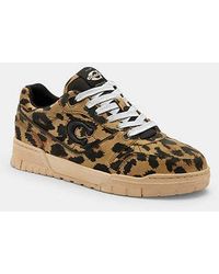 COACH - Soho Sneaker With Leopard Print - Lyst