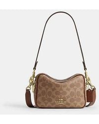 COACH - Mini Carey Crossbody Bag - Lyst