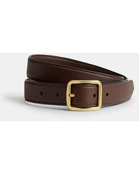 COACH - Classic Buckle Belt With Hip Detail, 25Mm - Lyst