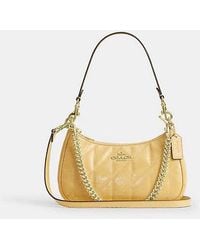 COACH - Teri Shoulder Bag With Quilting - Lyst