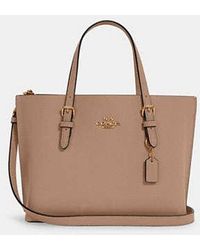COACH - Mollie Tote Bag 25 | Leather - Lyst