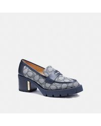 cora loafer coach