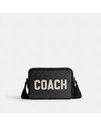 COACH - Charter Crossbody 24 In Signature With Graphic - Lyst