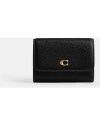 COACH - Essential Flap Card Case - Lyst