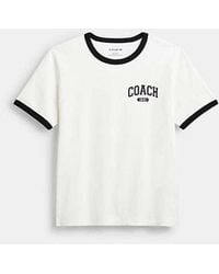 COACH - Camiseta clásica deportiva de los 70 de firma - Lyst