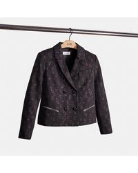 COACH - Restored Tailored Jacquard Jacket - Lyst