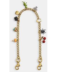 COACH - Chain Strap With Charms - Lyst