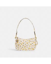 COACH - Swinger Bag 20 With Floral Print - Lyst