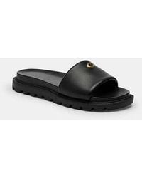 COACH - Brynn Slide Sandal - Lyst
