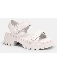 COACH - Brynn Platform Sandal - Lyst
