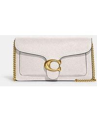 COACH - Bolso de mano Tabby con cadena - Lyst