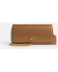COACH - Evie Long Wallet With Chain - Lyst