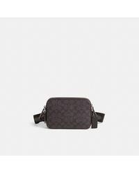 COACH - Restored Charter Crossbody Bag 19 In Signature Canvas - Lyst