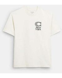 COACH - New York T-shirt - Lyst