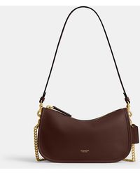 COACH - Natural Grain Leather Waverly Bag - Lyst