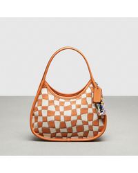 COACH - Ergo Bag In Wavy Checkerboard Upcrafted Leather - Lyst