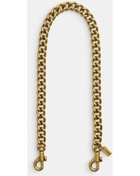 COACH - Short Chunky Curb Chain Strap - Lyst