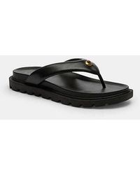 COACH - Flip Flops - Lyst