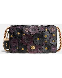 COACH 1941 Dinky With Tea Rose - Black