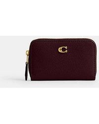 COACH - Essential Small Zip Around Card Case - Lyst