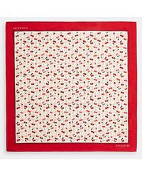 COACH - C Cherries Print Silk Bandana - Lyst