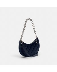 COACH Mira Shoulder Bag With Pillow Quilting in Black | Lyst