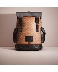 COACH - Restored Rivington Backpack In Signature Canvas - Lyst