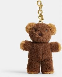 COACH - Teddy Bear Bag Charm - Lyst