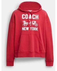 COACH - Horse And Carriage Hoodie - Lyst