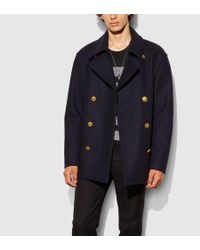coach wool coat