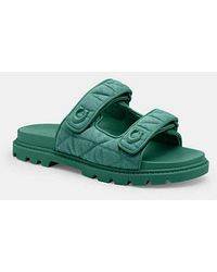 COACH - C Double Band Sandal - Lyst