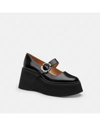 COACH - Tea Rose Platform Mary Jane - Lyst