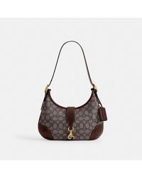 COACH - Hamptons Hobo Bag In Signature Jacquard - Lyst