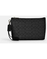 COACH - Bolso En Lona De La Firma - Lyst