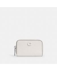 COACH - Small Zip Around Card Case - Lyst