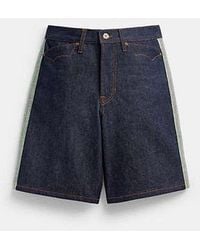 COACH - Brain Dead Denim Skater Shorts - Lyst