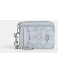 COACH - Kartenetui Aus Signature Canvas Mit Skizzen Print - Lyst