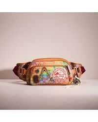 COACH - Upcrafted Hitch Belt Bag In Rainbow Signature Canvas - Lyst