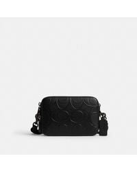 COACH - Charter Crossbody Bag 19 In Maxi Signature Leather - Lyst