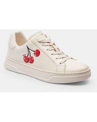 COACH - High Line Sneaker With Cherry Print - Lyst