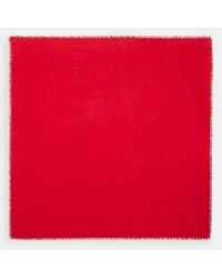 COACH - Signature Oversized Square Scarf - Lyst