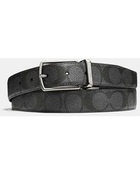 COACH - Harness Buckle Cut To Size Reversible Belt, 30 Mm - Lyst