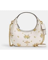 COACH - Carmen Mini Umhängetasche Mit Blumenprint - Lyst