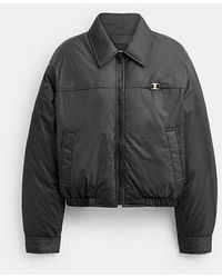 COACH - Heritage C Blouson Puffer - Lyst