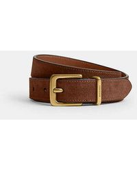 COACH - Harness Hasp Buckle Belt, 25Mm - Lyst