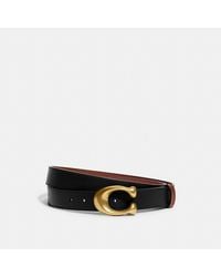 COACH - C Buckle Belt, 32 Mm - Lyst