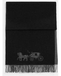 COACH - Sciarpone oversize double face - Lyst