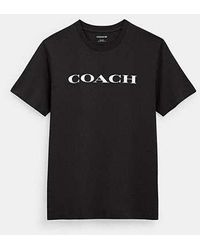 COACH - Signature T-shirt - Lyst